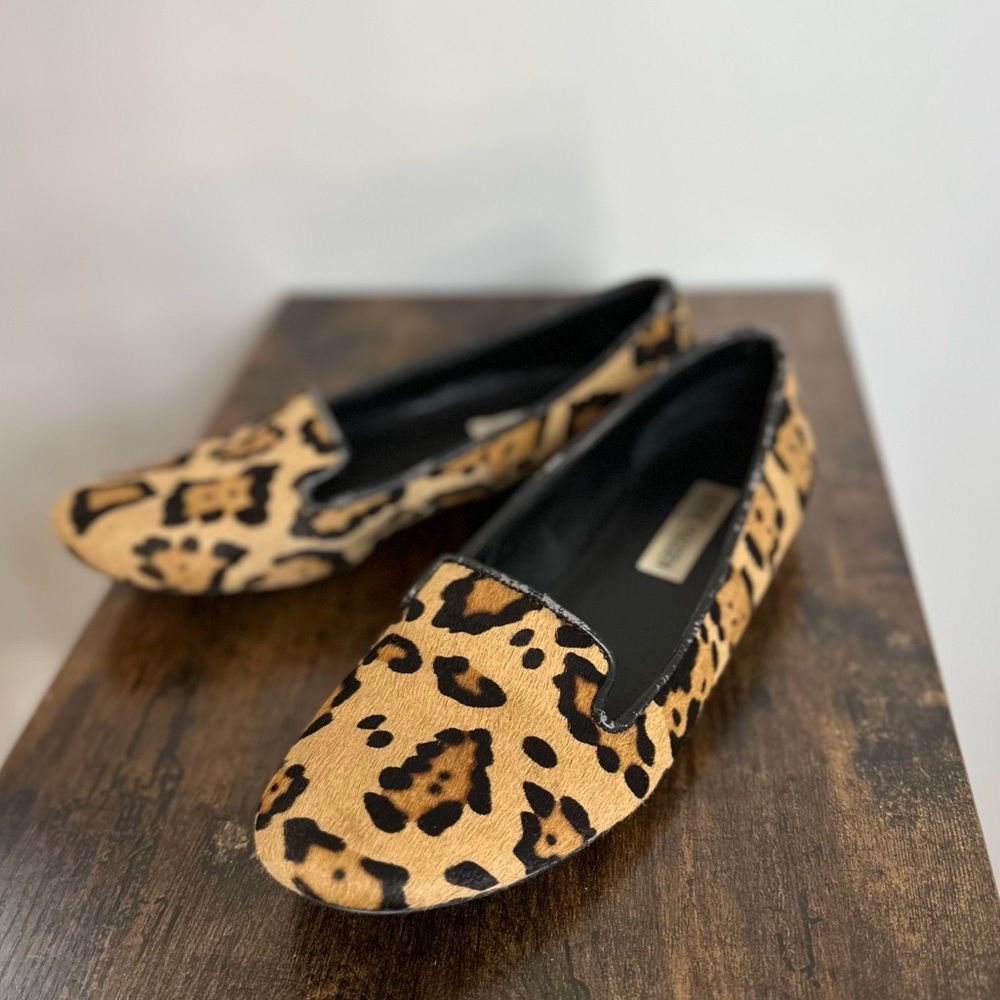 Steve Madden Croquet Slip-On Loafer Flats in Leopard Print - Women’s 8